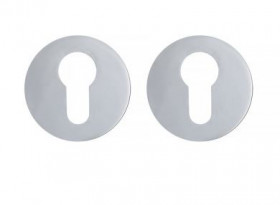 Накладка под цилиндр PORTA DI PARMA CYL.01.01 Полированный хром