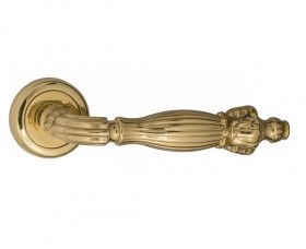 Ручка дверная Venezia OLIMPO D1 полированная латунь