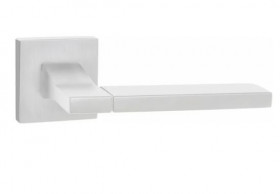 Ручка дверная PUERTO INAL 524-03 MSW Тирамису матовый супер белый