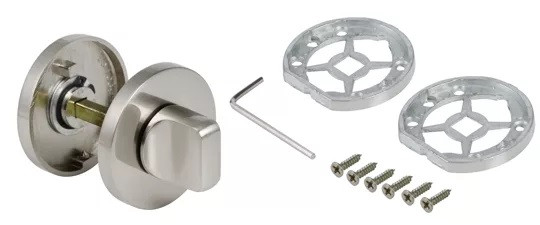 Завёртка сантехническая ADDEN BAU WC SR-003 NICKEL никель