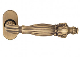 Ручка дверная для профильных дверей Venezia OLIMPO EP матовая бронза