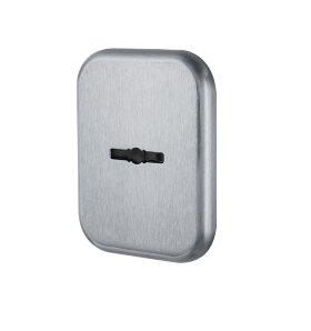 Накладка декоративная на сувальдный замок с шторкой ARMADILLO PS-DEC SQ CT (ATC Protector 1) SC-14 Матовый хром