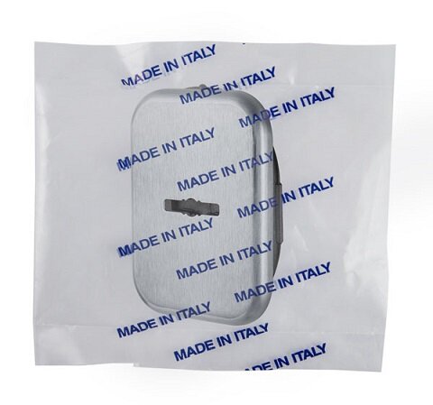 Накладка декоративная на сувальдный замок с шторкой ARMADILLO PS-DEC SQ CT (ATC Protector 1) SC-14 Матовый хром