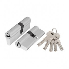 Цилиндровый механизм AJAX AX1000Key90 (40+10+40) CP хром