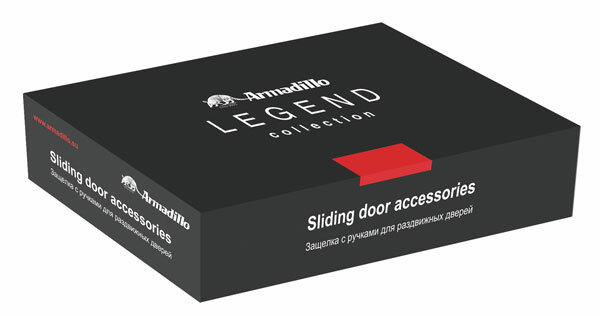 Набор для раздвижных дверей ARMADILLO SH011-BK WAB-11 Матовая бронза