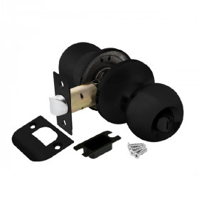 Ручка защелка AJAX 6082 BL-B Фиксатор черный