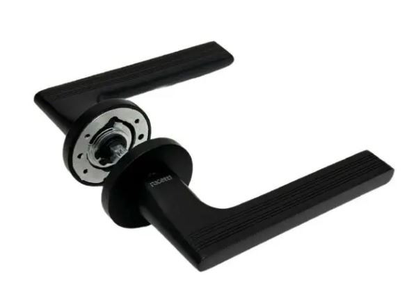 Ручка дверная RUCETTI RAP 26 SLIM-R BL черный