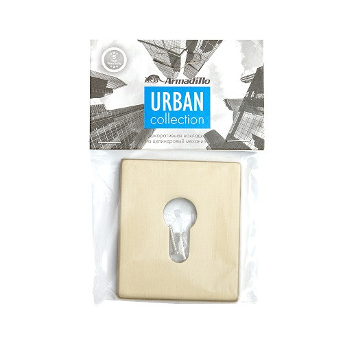 Накладка декоративная на цилиндр ARMADILLO ET Protector/USS FSG флорентийское золото