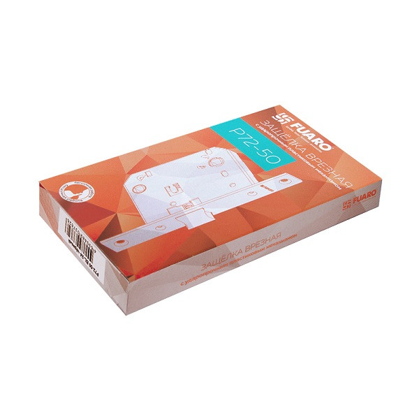 Пластиковая защелка FUARO PLASTIC P72-50 SSC сатинированный хром