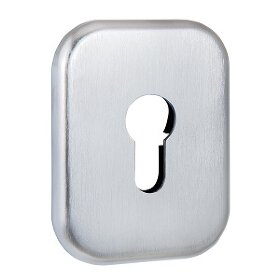 Накладка декоративная на цилиндр FUARO ESC 486-C SQ XL SSC-16 сатинированный хром 1 шт