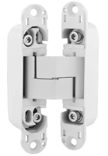 Петля скрытой установки PALIDORE hdh 115/23 white белый 40 кг