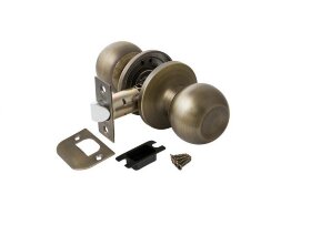 Ручка защелка PUNTO 6072 MAB-P без фиксатора Матовая бронза