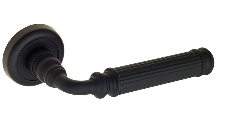 Ручка дверная Fratelli Cattini ENCIA D1-NM матовый черный