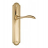 Дверная ручка на планке Fratelli Cattini LUCCIA PL257-OLV полированная латунь