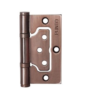 Петля накладная без врезки PUNTO 200-2B 75x2,5 AC медь