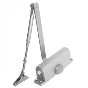 Доводчик дверной AJAX DCTR80-140 (TDR-140) 80-140кг AL алюминий