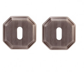 Накладка под ключ буратино FORME RAT Затемненное серебро