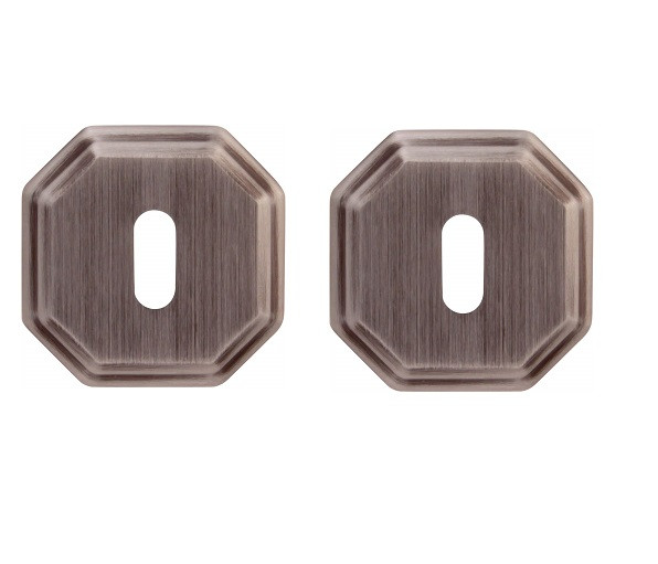 Накладка под ключ буратино FORME RAT Затемненное серебро