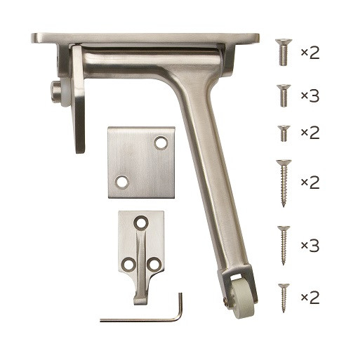 Координатор закрывания двустворчатых дверей FUARO DC-1002 INOX 304