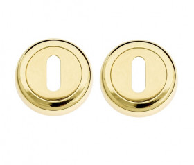 Накладка под ключ буратино Venezia KEY-1 D1 полированная латунь (2шт.)