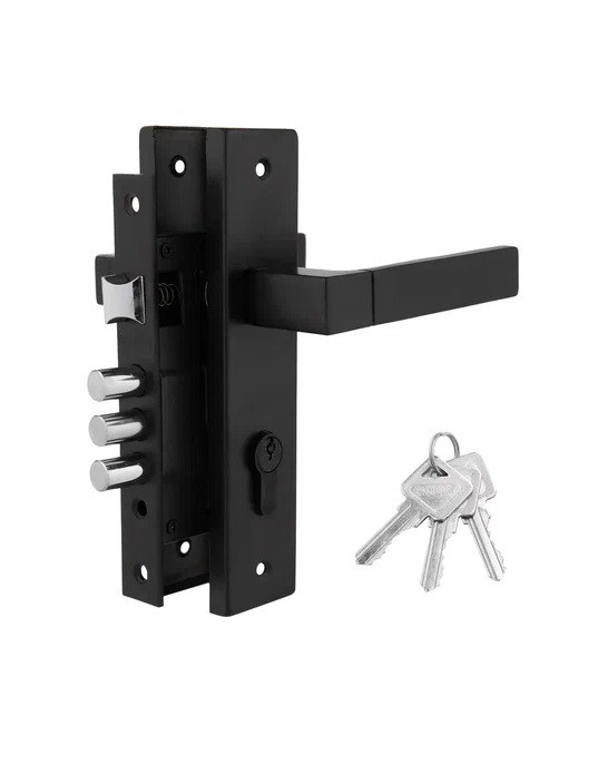 Комплект дверной PALIDORE LHS 6237-202 Black Черный