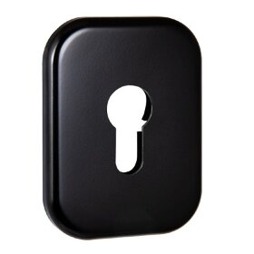 Накладка декоративная на цилиндр FUARO ESC 486-C SQ XL черный BL-24 1 шт