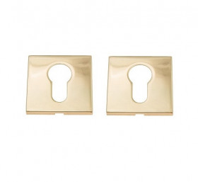 Накладка под цилиндр Fratelli Cattini CYL 8FS-OLV полированная латунь