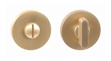 Завертка сантехническая RENZ INBK 06 SSG золото матовое сатинированное