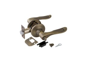 Ручка защелка PUNTO 6030 MAB-B фиксатор Матовая бронза