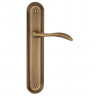 Дверная ручка на планке Fratelli Cattini LUCCIA PL288-BY матовая бронза