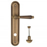 Дверная ручка на планке Fratelli Cattini MARANI WC-2 PL288-BY матовая бронза