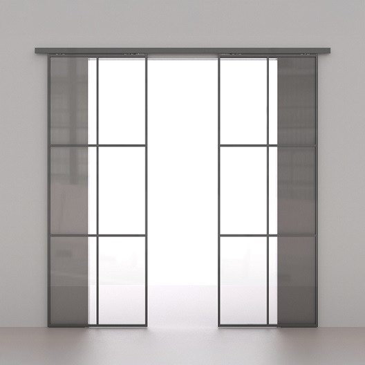 Комплект для раздвижных профильных дверей ARMADILLO SLD.Comfort-PRO.SET4.PROF synchron/80