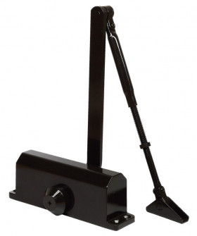 Дверной доводчик MORELLI DC-2 BROWN Нагрузка 60-85 кг коричневый