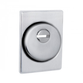 Броненакладка врезная FUARO DEF 4286 RL SSC-16 сатинированный хром