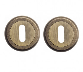 Накладка под ключ буратино Venezia KEY-1 D1 матовая бронза (2шт.)
