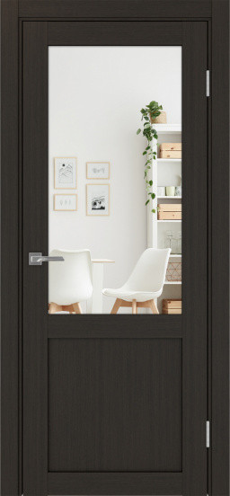Межкомнатная дверь Оптима Порте Турин_502.21 ЭКО-шпон Венге FL