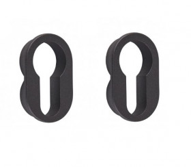 Накладка под цилиндр FORME CYL MINIMAL ROUND ГРАФИТ (RMT)