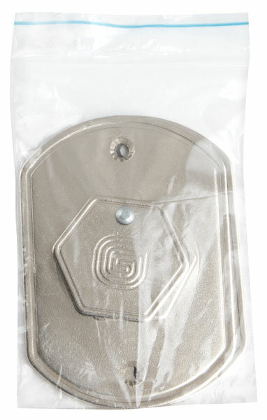 Накладка декоративная на сувальдный замок ГАРДИАН ГН 20 пара, плоская 123:473 крашеные