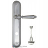 Дверная ручка на планке Fratelli Cattini MARANI WC-2 PL288-CR полированный хром