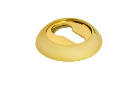 Накладки на цилиндр RUCETTI RAP KH PG матовое золото