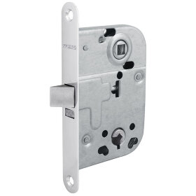 Замок межкомнатный ключ буратино FUARO 2014-WC/S-CP Хром