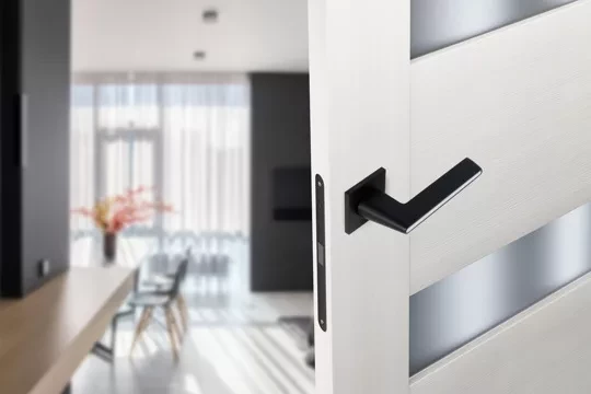 Ручка дверная ADDEN BAU RIVER S-530 BLACK черный