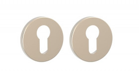 Накладка под цилиндр PUNTO ET.R.ARC.R52 SN-3 матовый никель