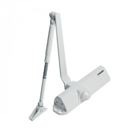 Доводчик дверной FUARO DC20-4/TS-68 ФОП WH до 85 кг белый