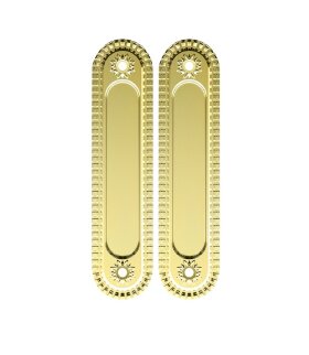 Ручки для раздвижных дверей ARMADILLO SH010/CL GOLD-24 Золото 24К