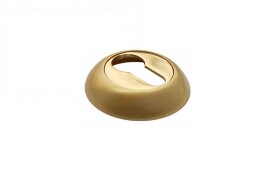 Накладки на цилиндр RUCETTI RAP KH SG/GP матовое золото/золото