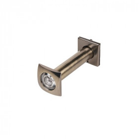 Глазок дверной FUARO DV-Q 4/130-70/Z ABG-6 зелёная бронза
