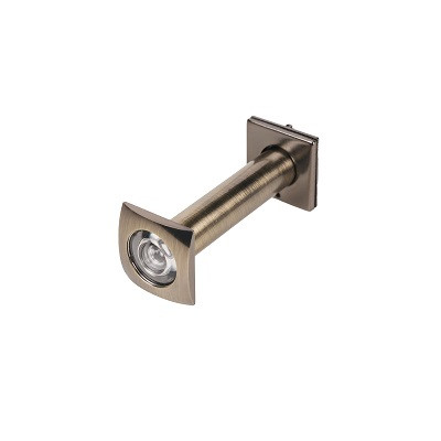 Глазок дверной FUARO DV-Q 4/130-70/Z ABG-6 зелёная бронза