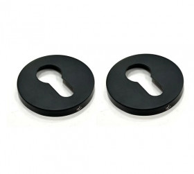 Накладки на цилиндр RUCETTI RAP KH SLIM-R BL черный