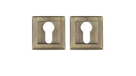 Накладка под цилиндр PUNTO ET QL ABG-6 зеленая бронза